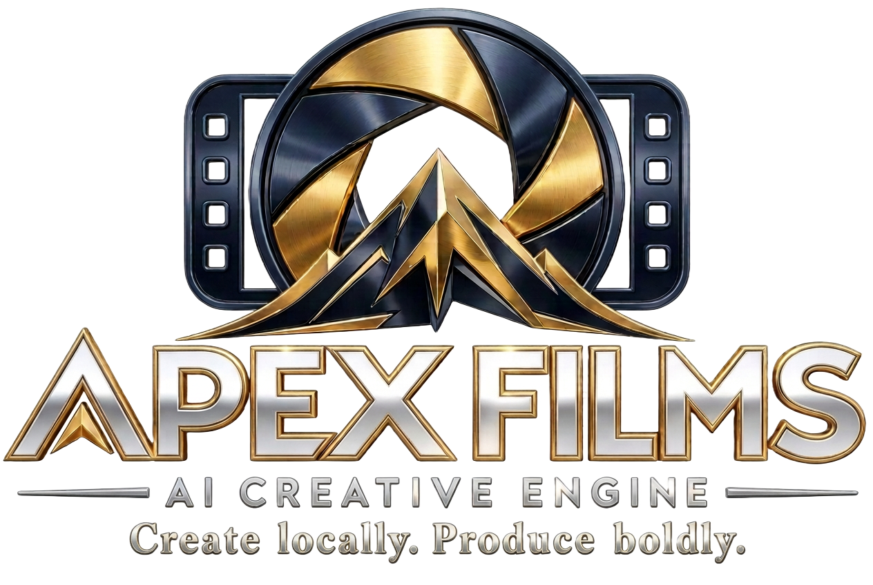 Apex Films — AI Creative Engine. Create locally. Produce boldly.